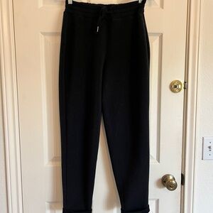 SPANX Black Drawstring Joggers